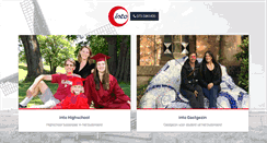 Desktop Screenshot of into-highschool.nl